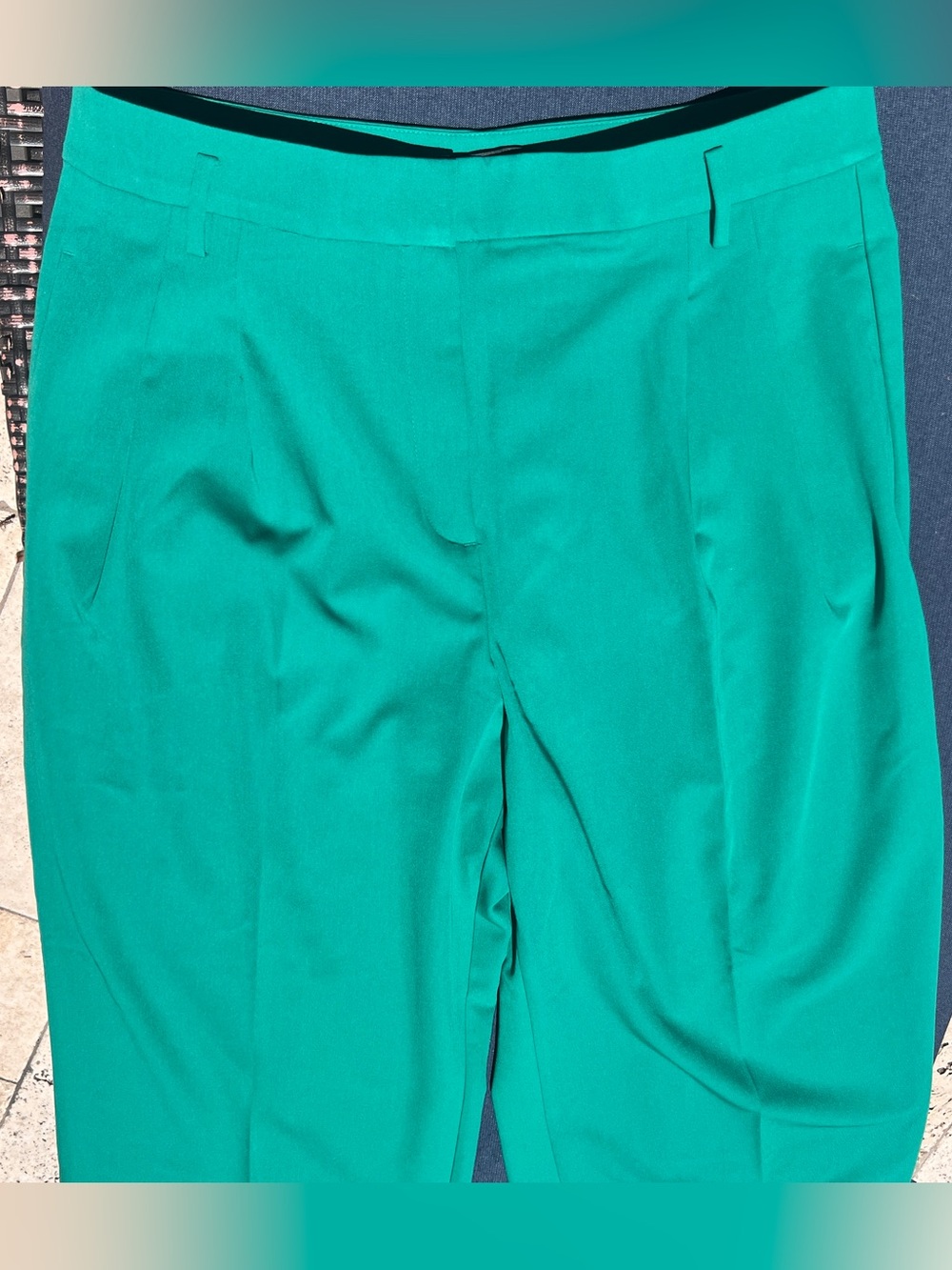 Ann Taylor Emerald Green Petite Pants